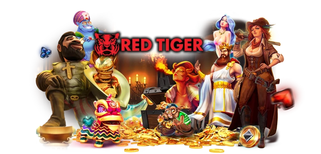 12/04/24 ค่ายเกม/ทอง RED TIGER SLOT สล็อตเสือแดงค่ายน้องใหม่ที่กำลังมาแรง