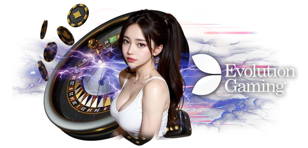 26/04/24 นางแบบ/ชิพ รูเล็ตสายฟ้าค่าย Evolution Gaming เกมกงล้อสุดฮิต